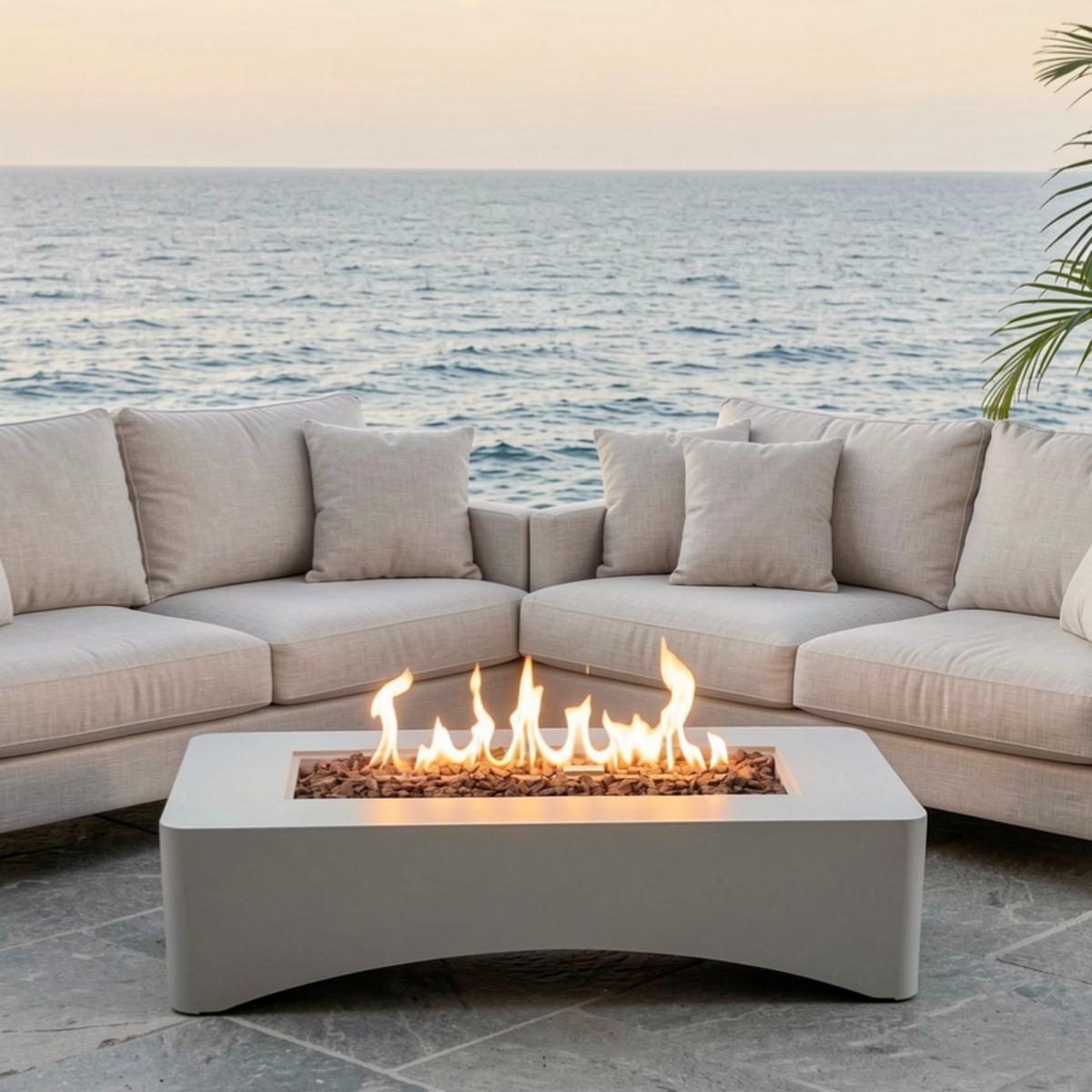 56' Propane Fire Pit Table