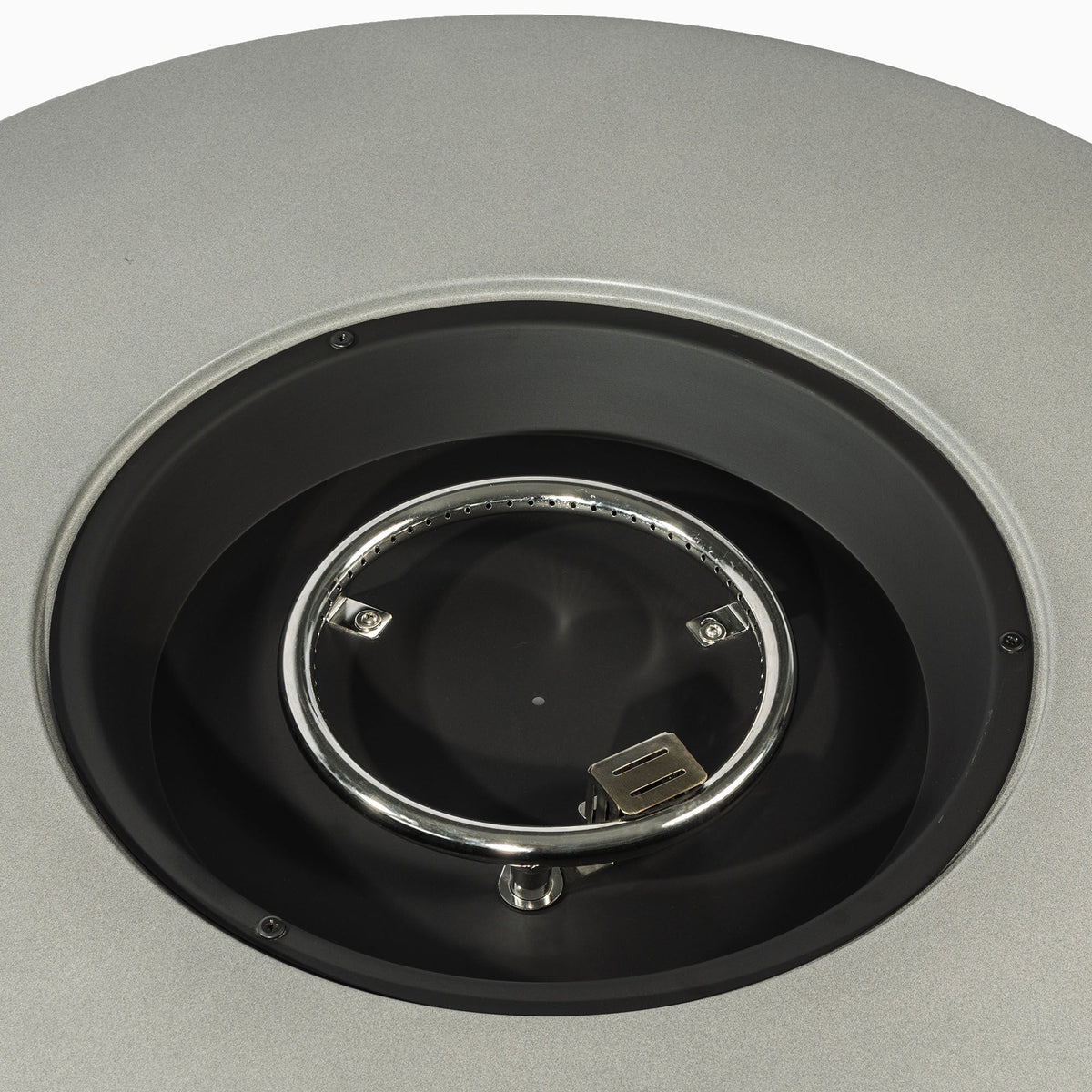 36'' Propane Gas Fire Pit Table with 50,000 BTU Burner - Grey