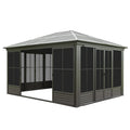12x14FT Outdoor Sunroom Gazebo
