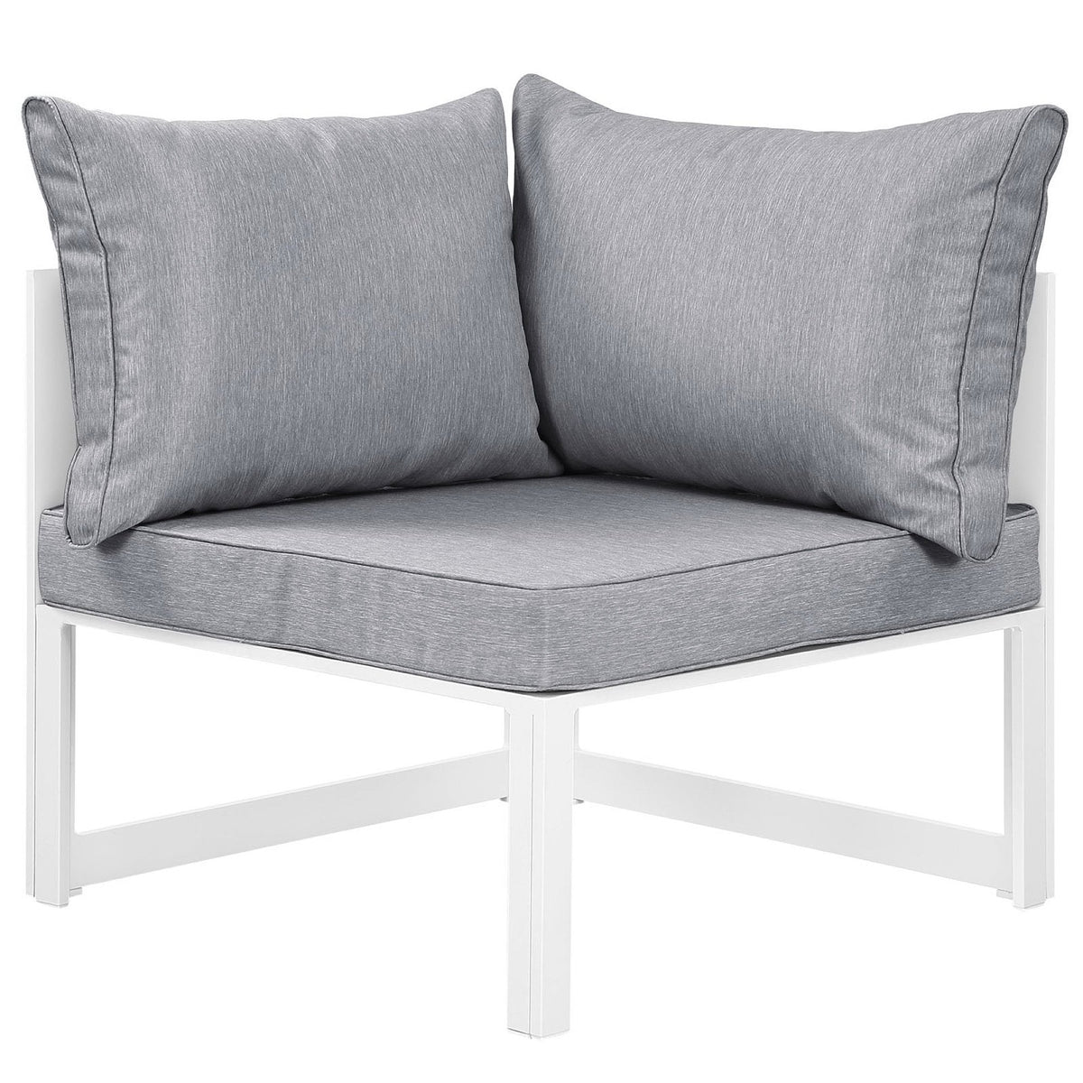 Fortuna 6 Piece Outdoor Patio Sectional Sofa Set by Modway - EEI-1723