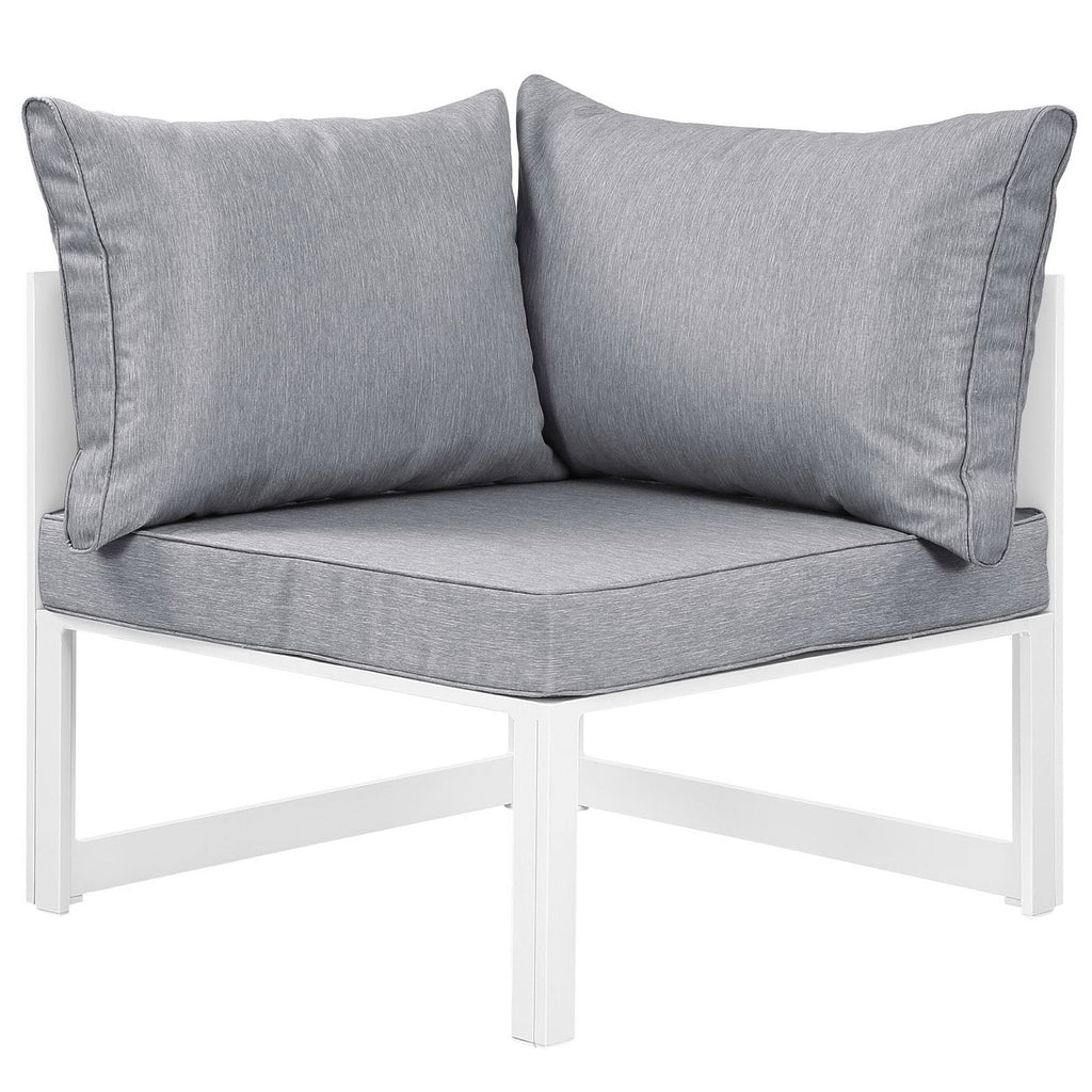 Fortuna 8 Piece Outdoor Patio Sectional Sofa Set by Modway