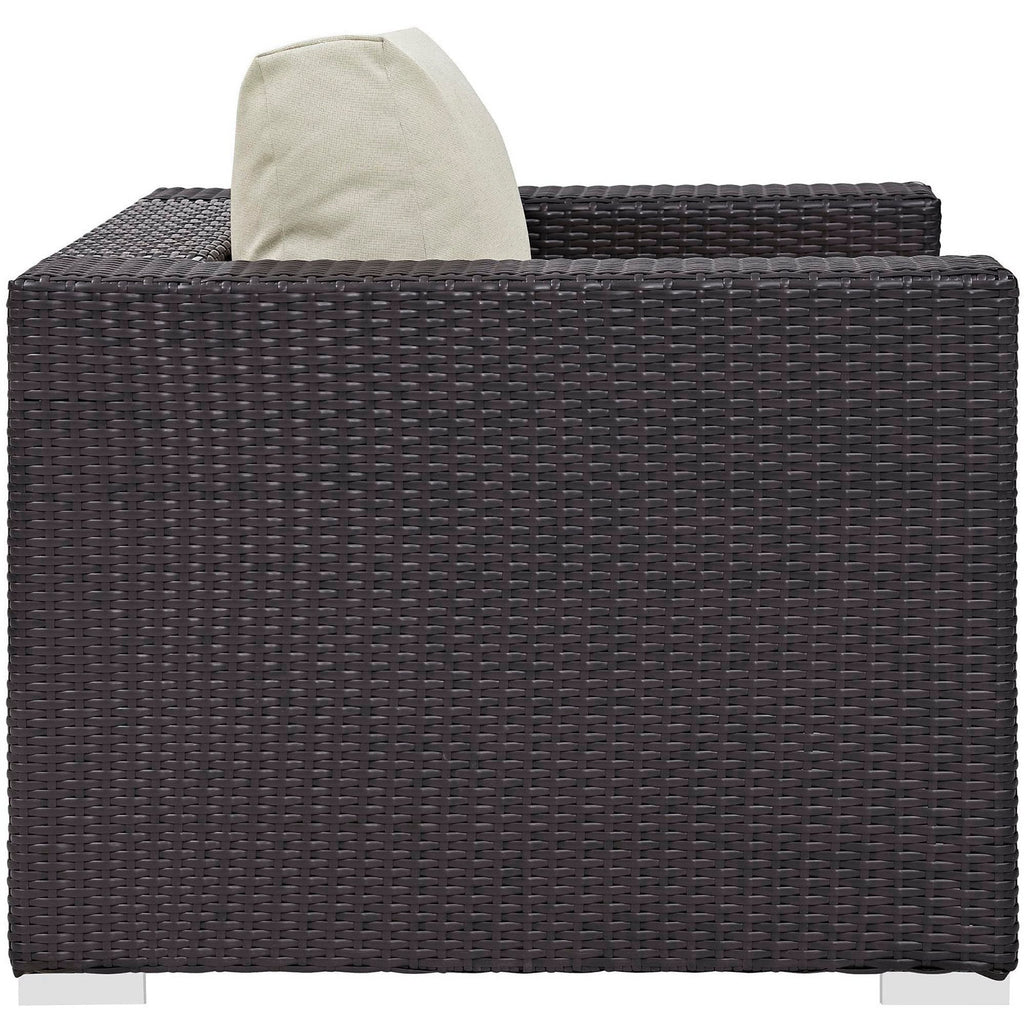 Convene 5 Piece Outdoor Patio Sectional Set by Modway