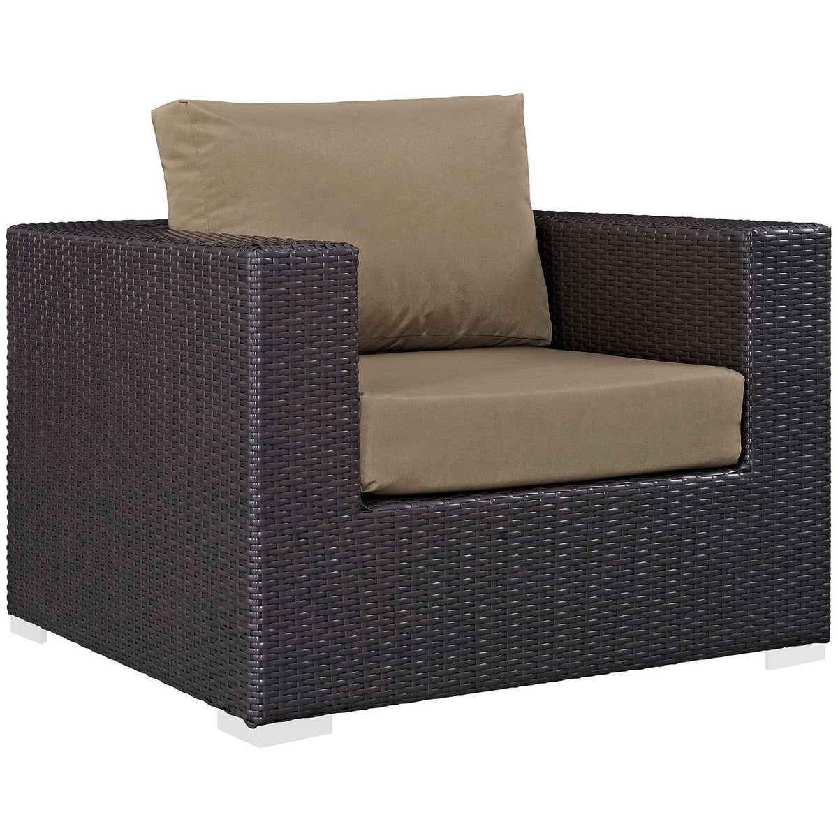 Convene 4 Piece Outdoor Patio Sectional Set by Modway